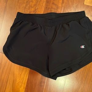 Champion nylon shorts.
